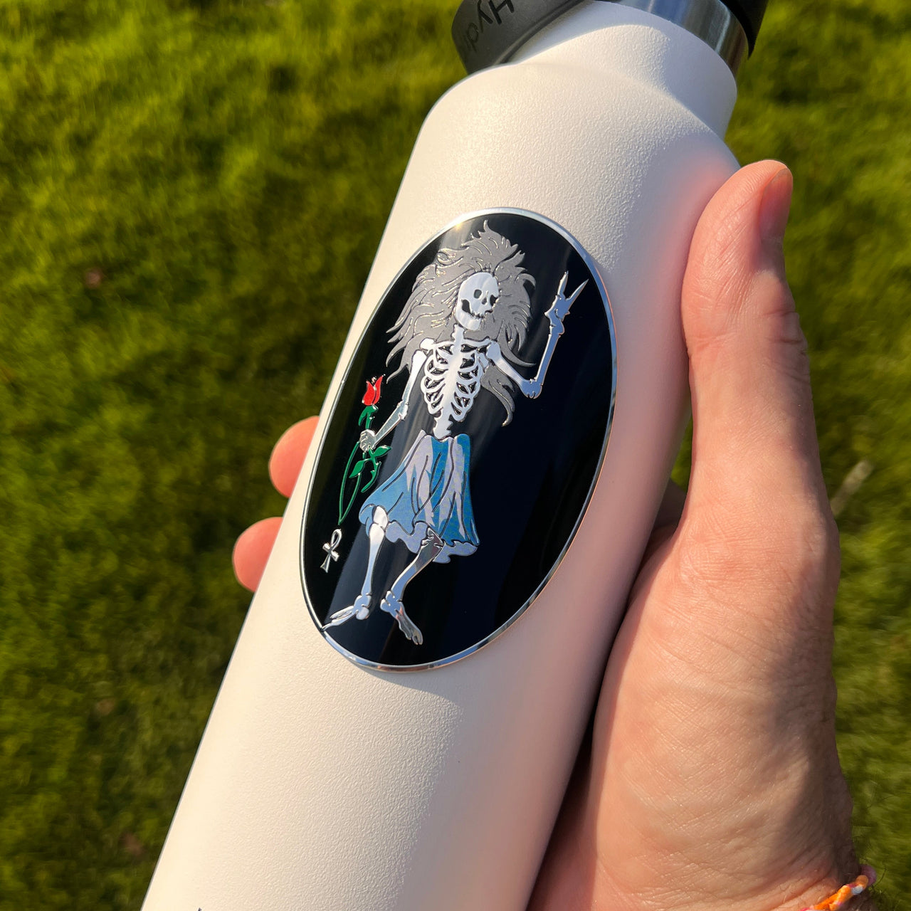The Jerry Garcia Rosebud Bottle Badge (2-Pack)