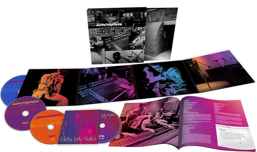 The Jimi Hendrix Experience – Electric Lady Studios: A Jimi Hendrix Vision [3CD/Blu-ray] (2-CD)
