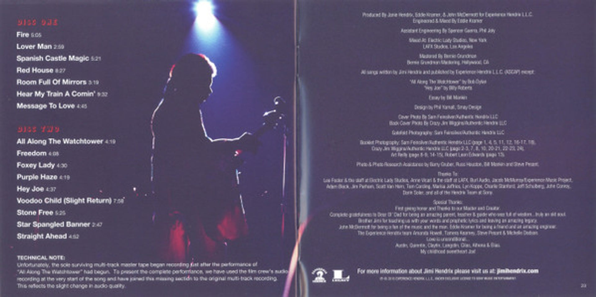 The Jimi Hendrix Experience – Freedom: Atlanta Pop Festival (2-CD) - Lifestyle