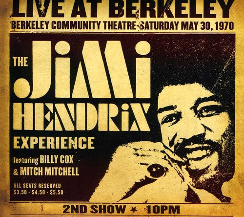 The Jimi Hendrix Experience – Live At Berkeley (CD)