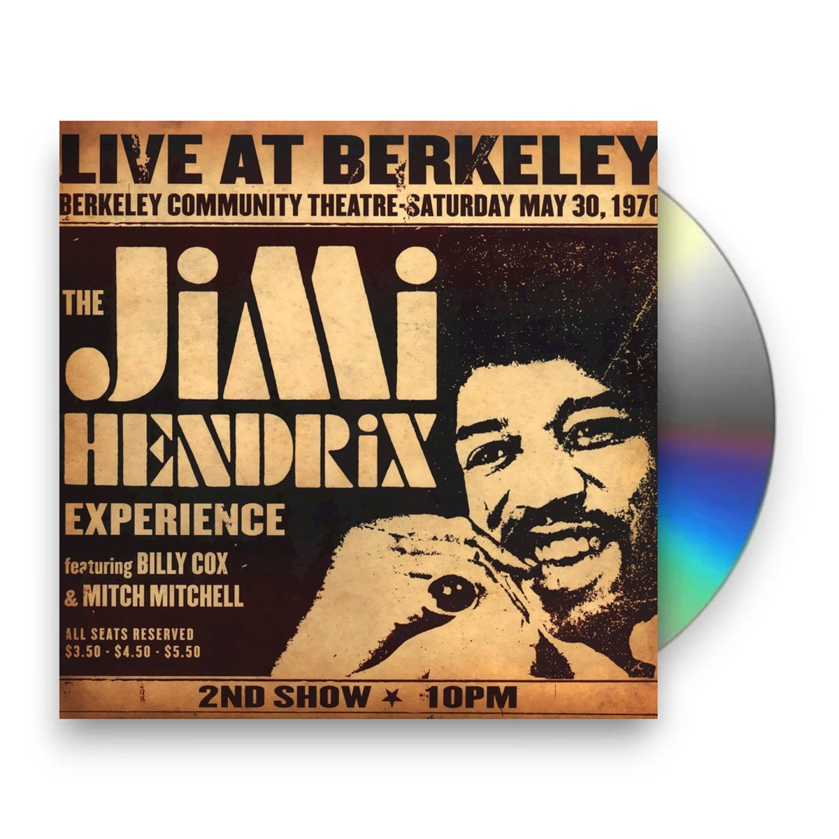 The Jimi Hendrix Experience – Live At Berkeley (CD)