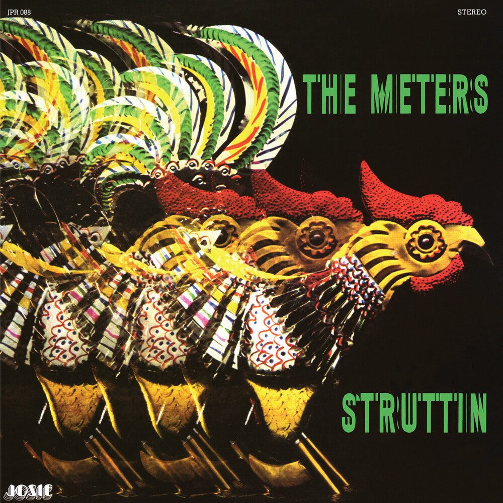 The Meters – Struttin' (Blue LP Vinyl) - Back
