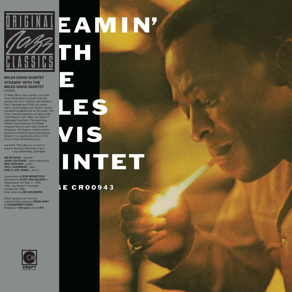 The Miles Davis Quintet – Steamin' With The Miles Davis Quintet (180g with OBI LP Vinyl)