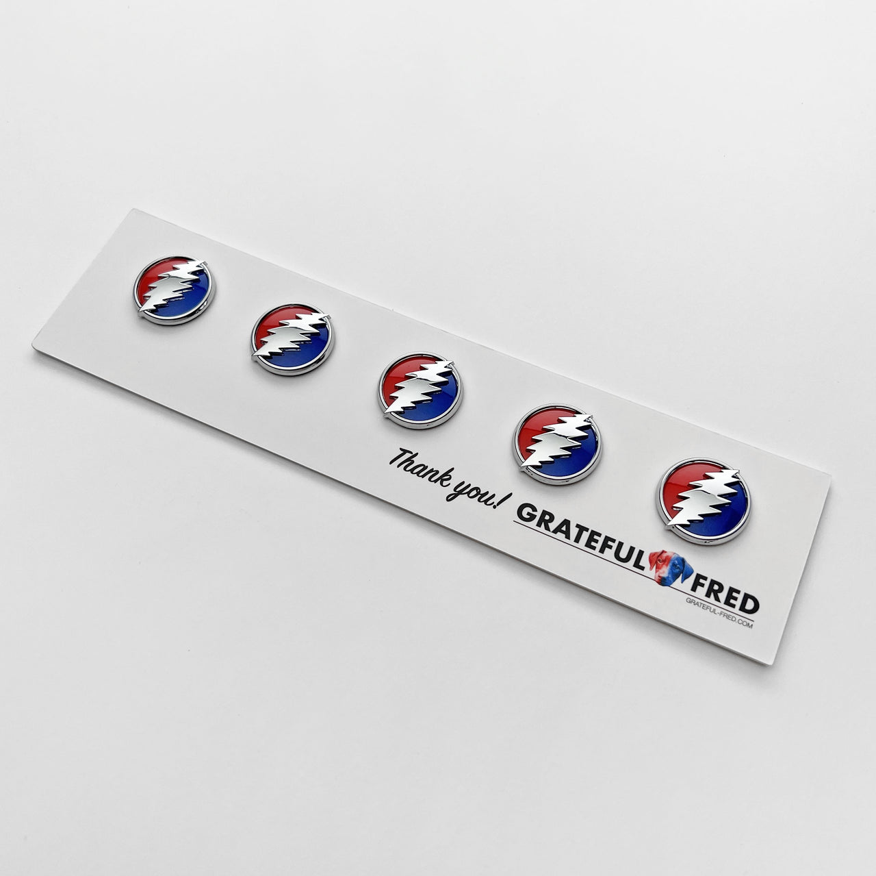 The Mini Stealie Bolt Badge (5-Pack)
