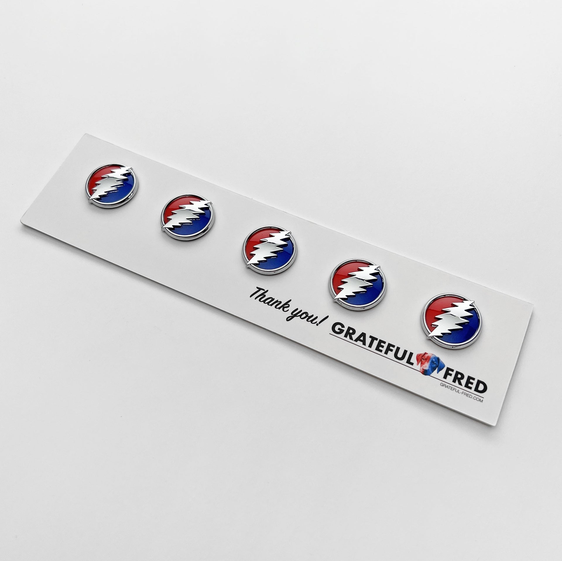 The Mini Stealie Bolt Badge (5-Pack)