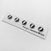 The Mini Stealie Bolt Badge (5-Pack)
