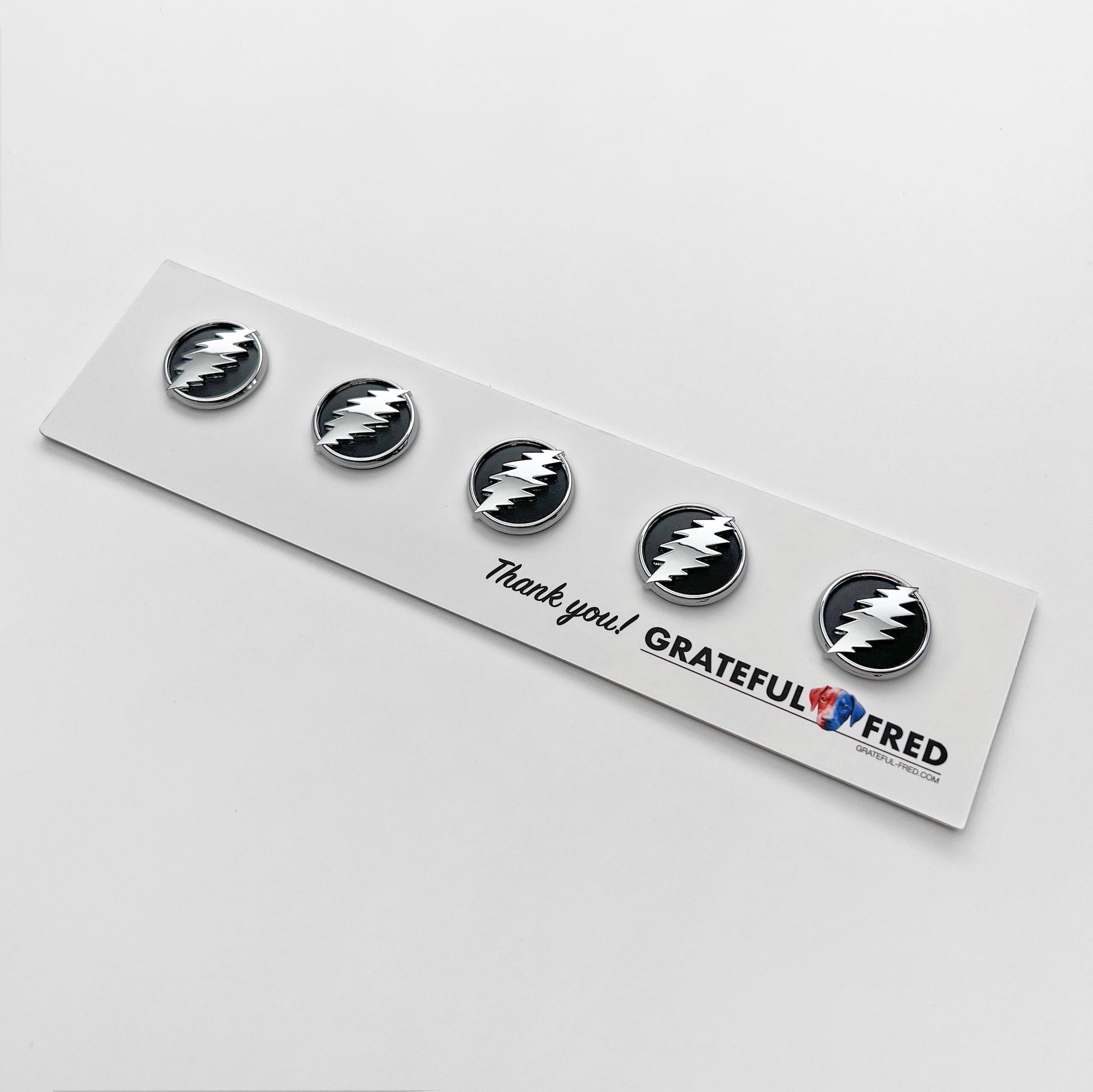 The Mini Stealie Bolt Badge (5-Pack)