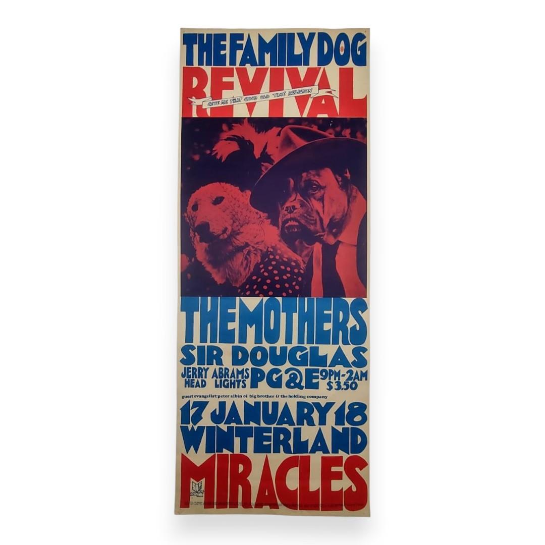 The Mothers, Sir Douglas Quintet – Winterland, San Francisco (Jan 17–18, 1969) by San Andreas Fault