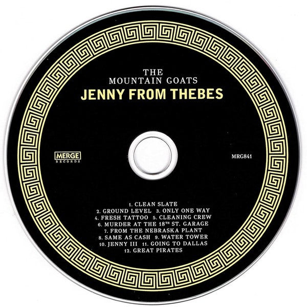 The Mountain Goats – Jenny From Thebes (CD) - Alternate View