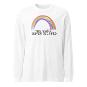 The Music Never Stopped Throwback Long Sleeve T-Shirt