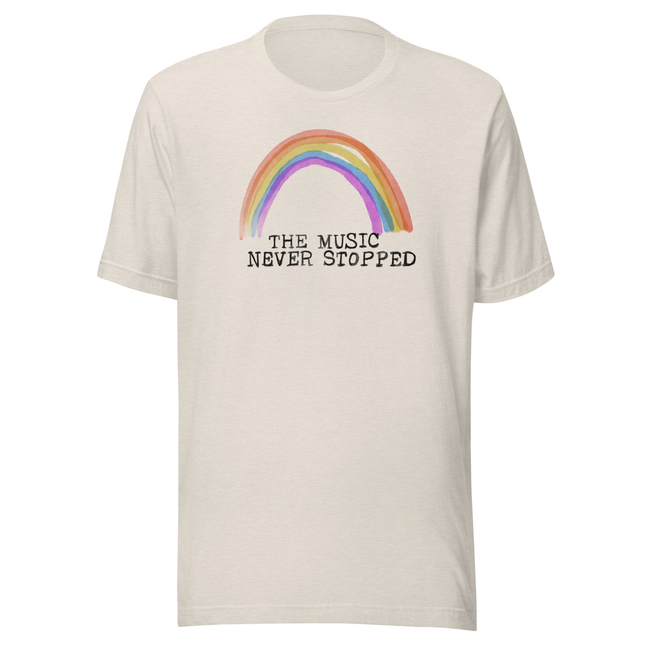 The Music Never Stopped Throwback T-Shirt
