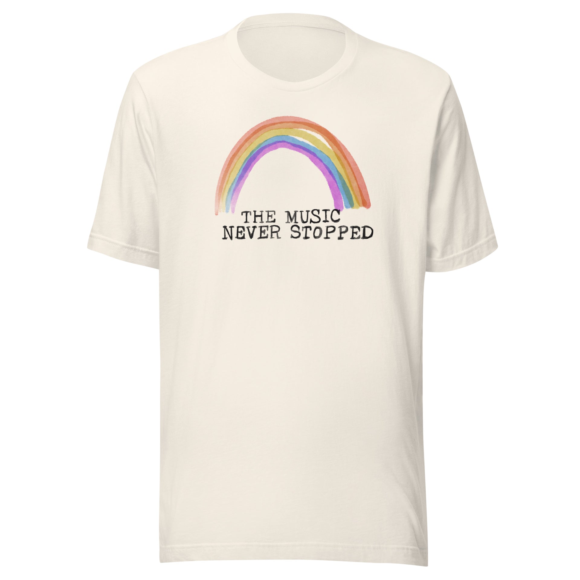 The Music Never Stopped Throwback T-Shirt