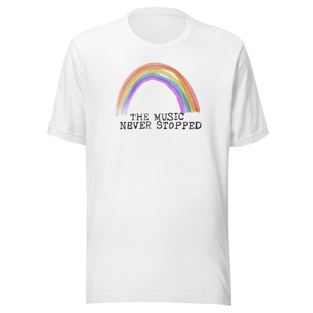 The Music Never Stopped Throwback T-Shirt