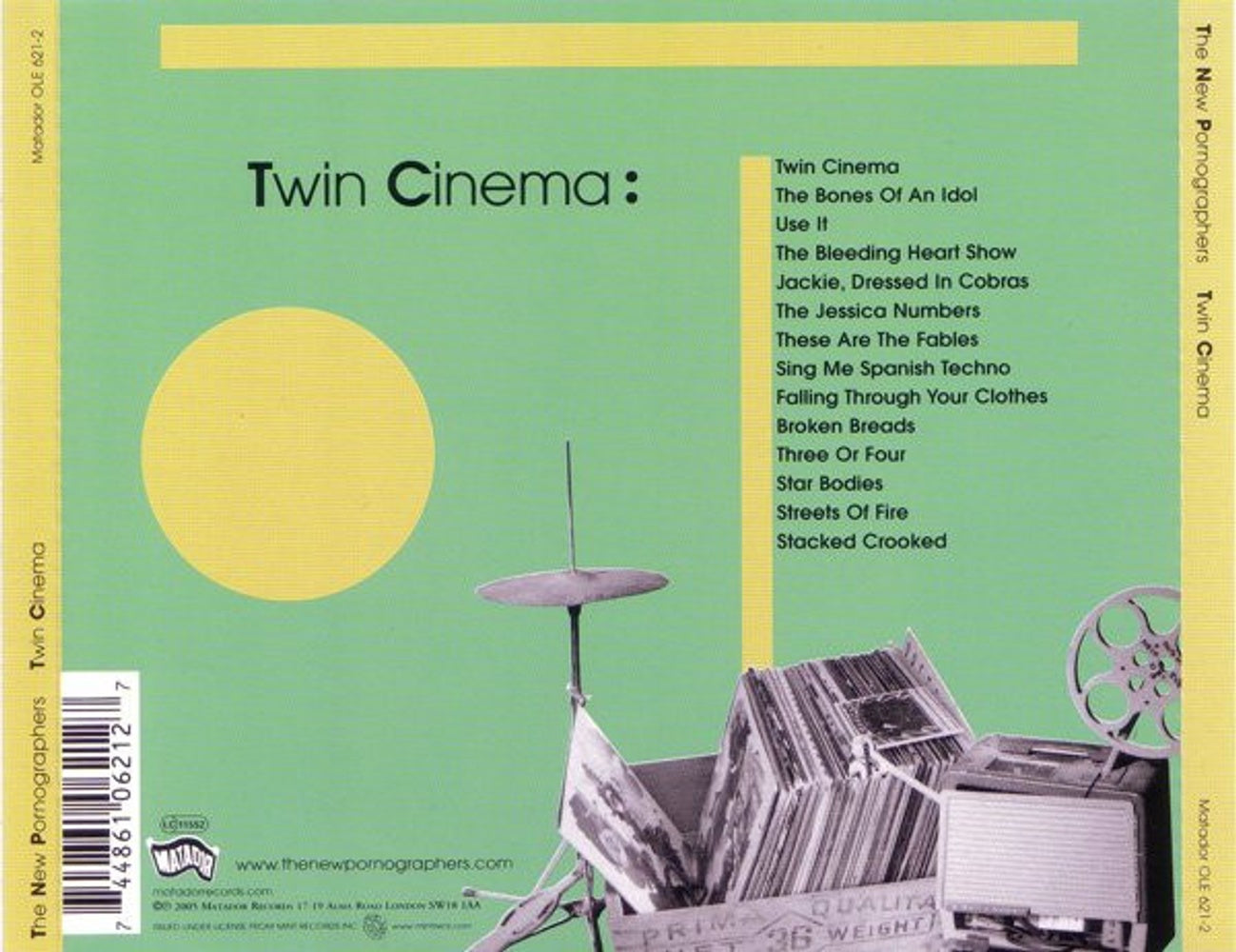 The New Pornographers – Twin Cinema (CD)