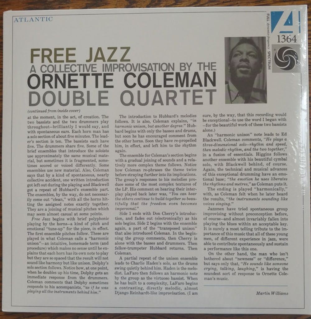The Ornette Coleman Double Quartet – Free Jazz (LP Vinyl)