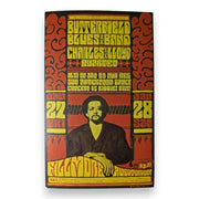 The Paul Butterfield Blues Band, Charles Lloyd Quartet, The Fillmore by Wes Wilson | January 27-28, 1967 | Vintage Postcard - Front