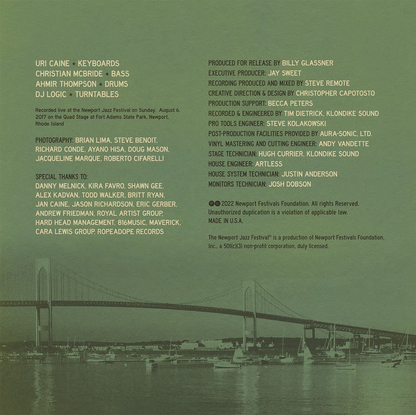 The Philadelphia Experiment - Live at Newport Jazz Festival (2-LP Vinyl)