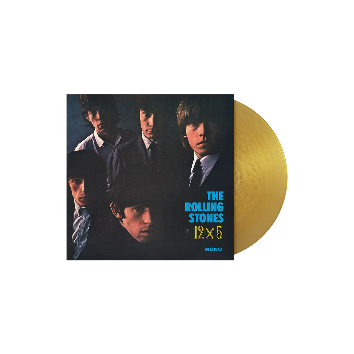 The Rolling Stones - 12x5 Limited Edition Gold - relix.shop -
