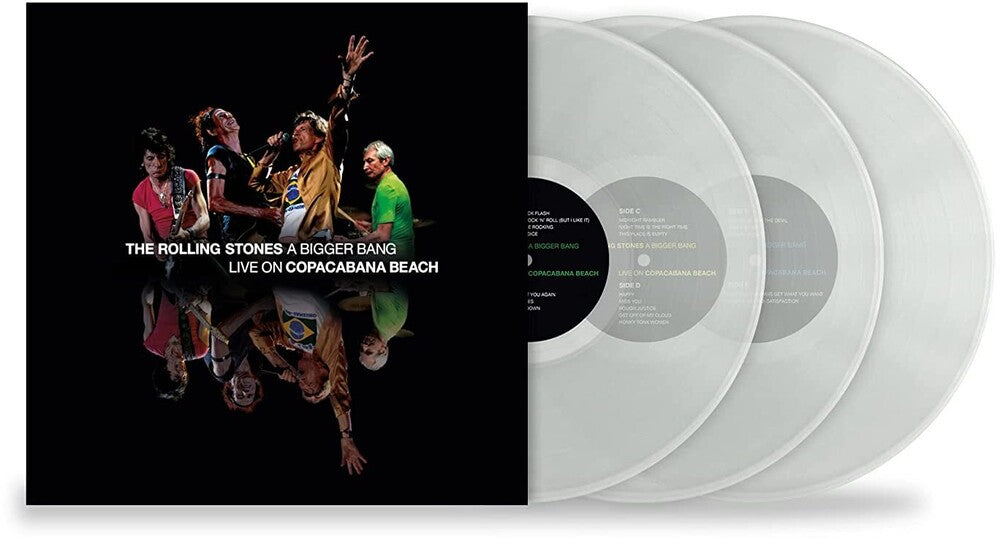 The Rolling Stones – A Bigger Bang Live On Copacabana Beach (Limited Edition Clear 3-LP Vinyl)