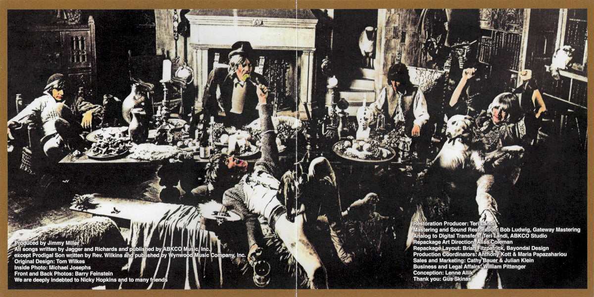 The Rolling Stones – Beggars Banquet (50th Anniversary Edition CD) - Side View