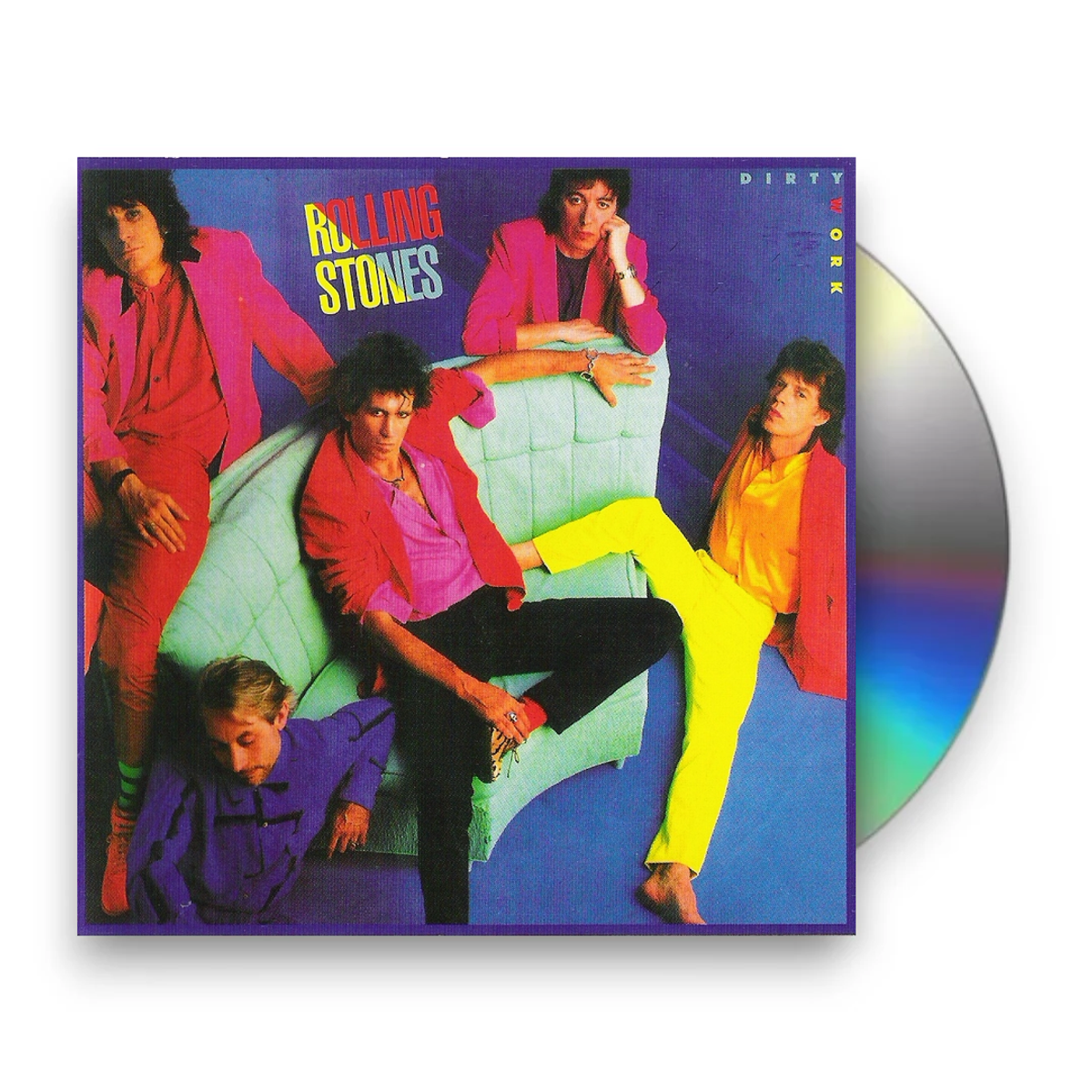 The Rolling Stones – Dirty Work (CD) - Front
