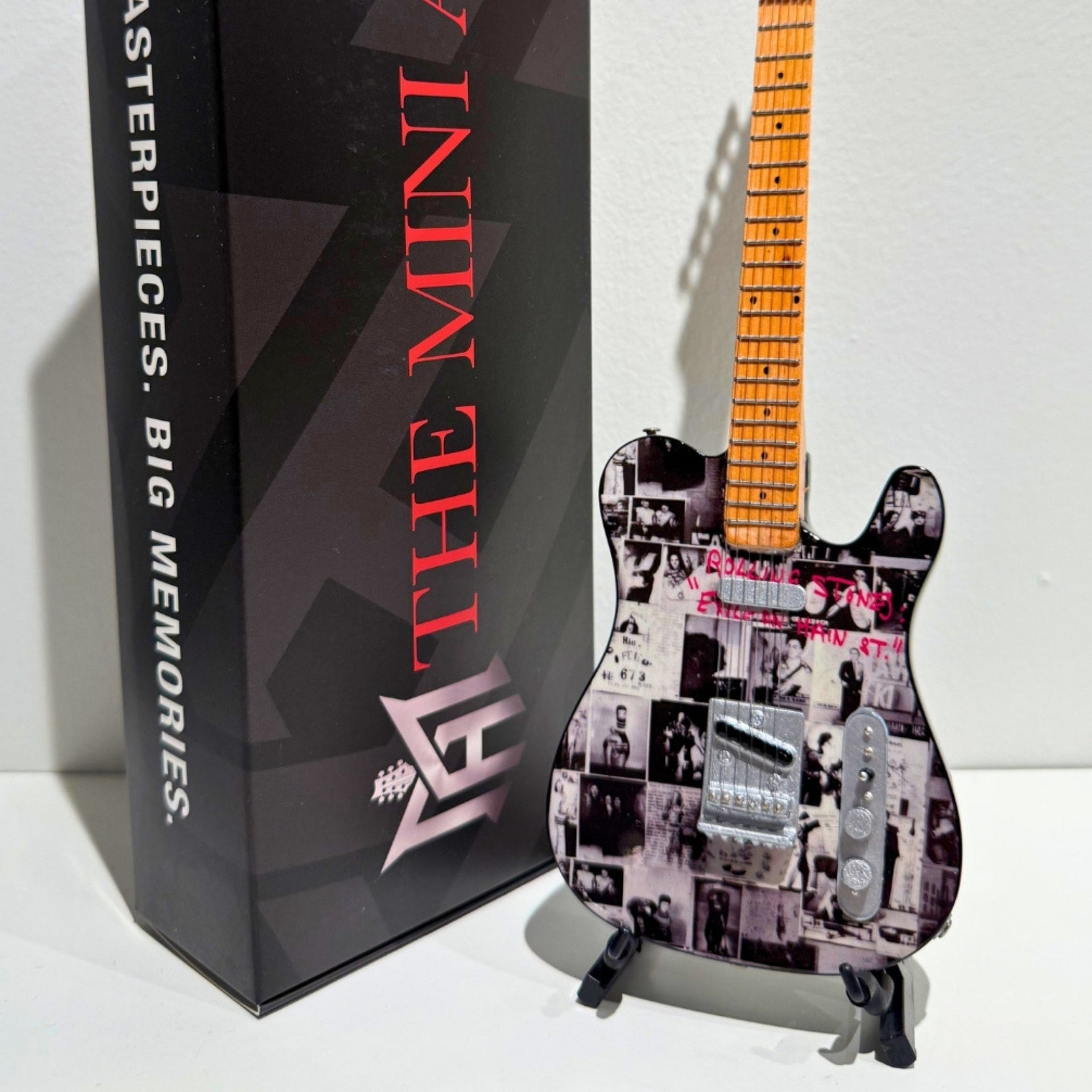 The Rolling Stones "Exile On Main Street" Mini Guitar