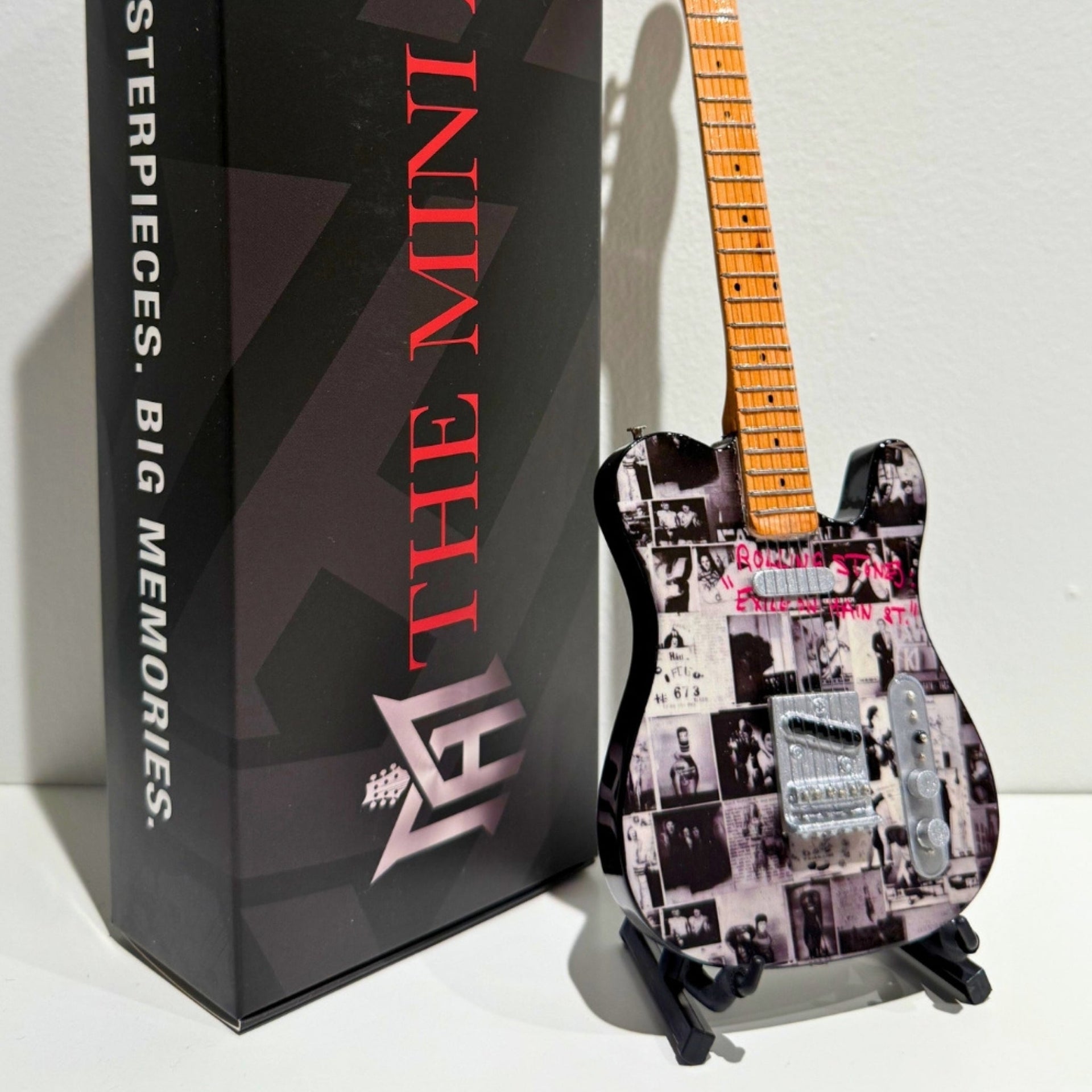 The Rolling Stones "Exile On Main Street" Mini Guitar