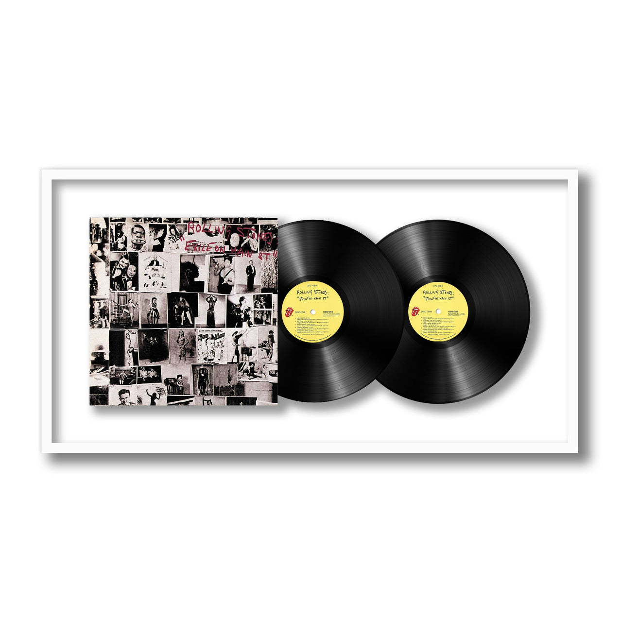 The Rolling Stones - Exile on Main Street (Framed Vinyl)