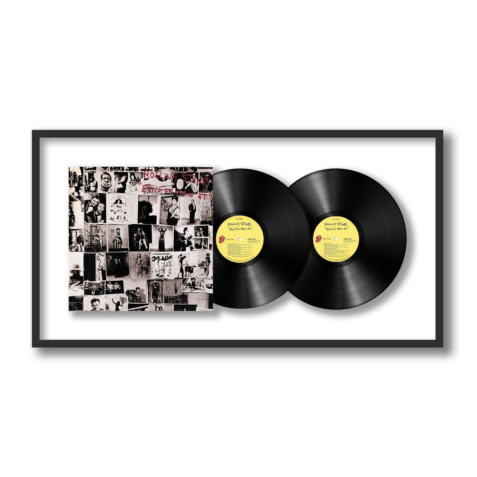 The Rolling Stones - Exile on Main Street (Framed Vinyl)
