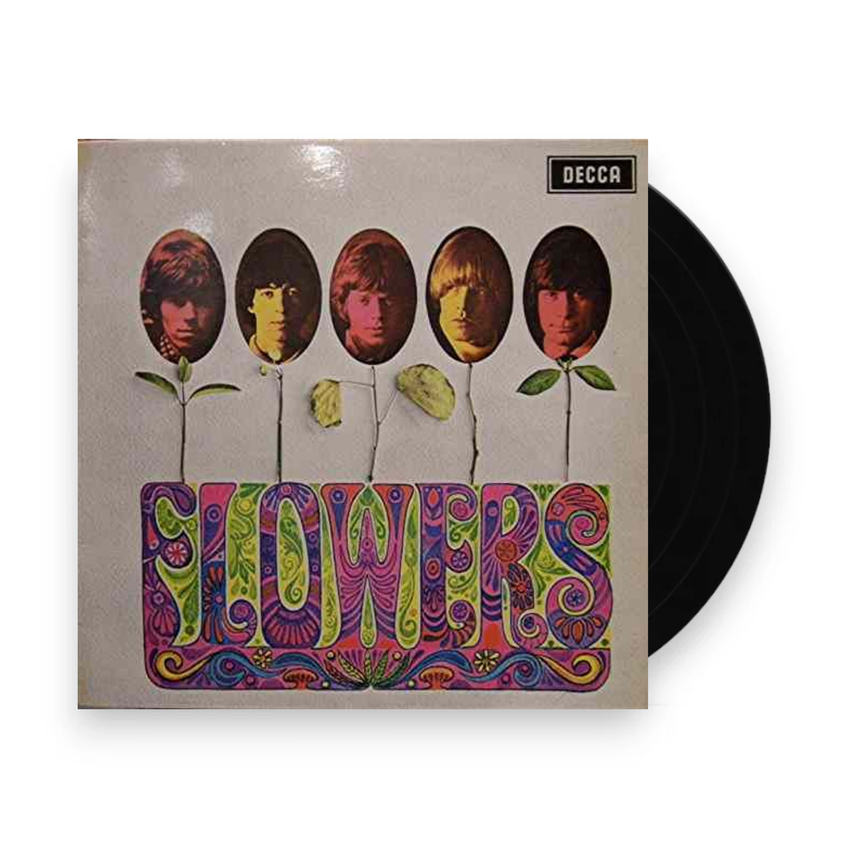 The Rolling Stones – Flowers (LP Vinyl) - Front