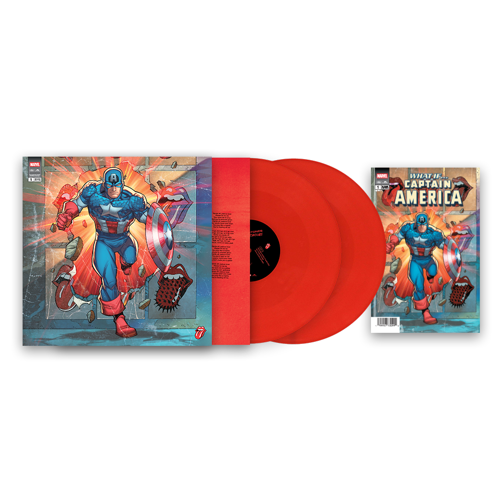 The Rolling Stones – Foreign Tongues (Marvel Collector's Series, Captain America LP Vinyl)