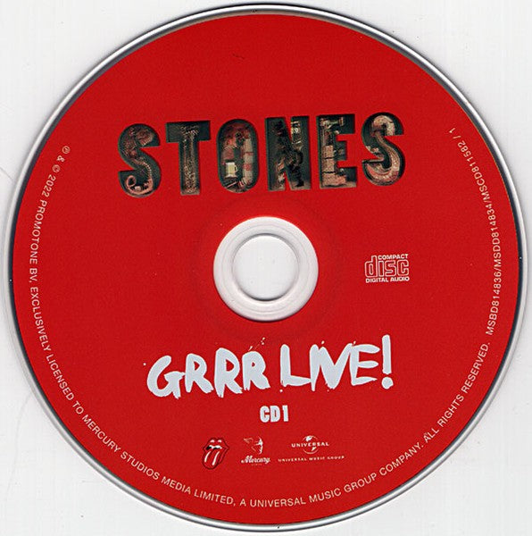 The Rolling Stones – GRRR Live! (2-CD) - Alternate View