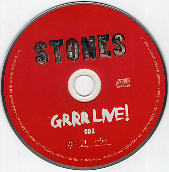 The Rolling Stones – GRRR Live! (2-CD) - Close-Up