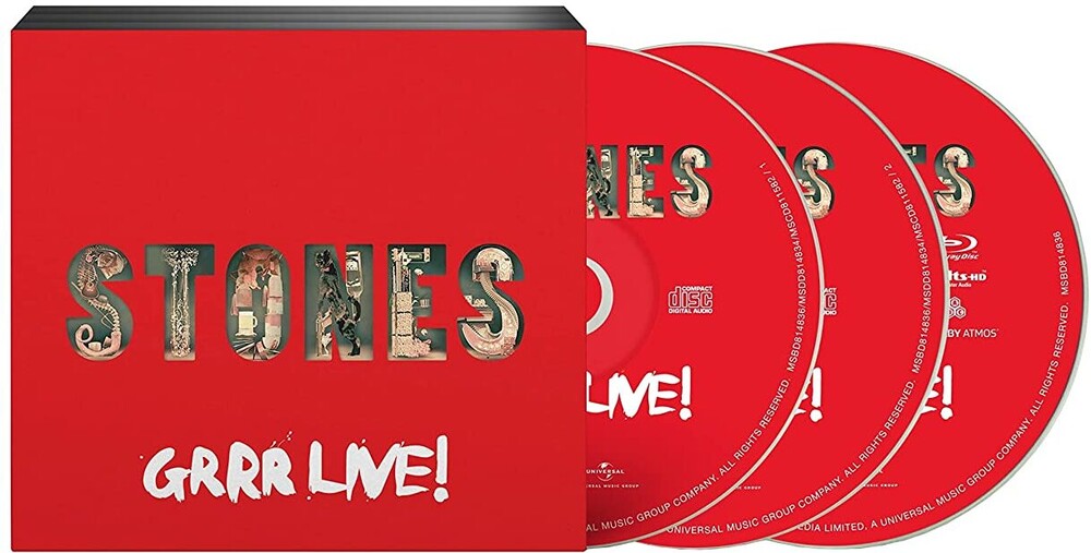 The Rolling Stones – GRRR Live! (2-CD + Blu-ray)