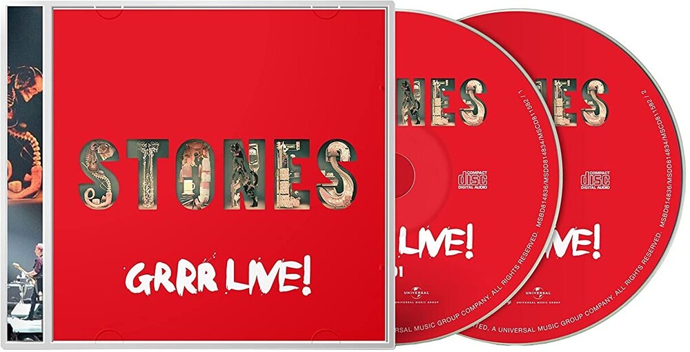 The Rolling Stones – GRRR Live! (2-CD) - Front