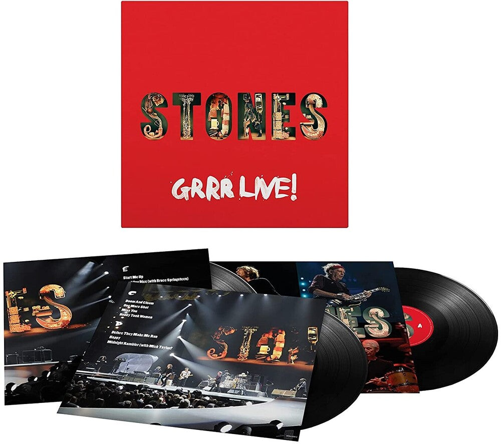The Rolling Stones – GRRR Live! (3-LP Vinyl)