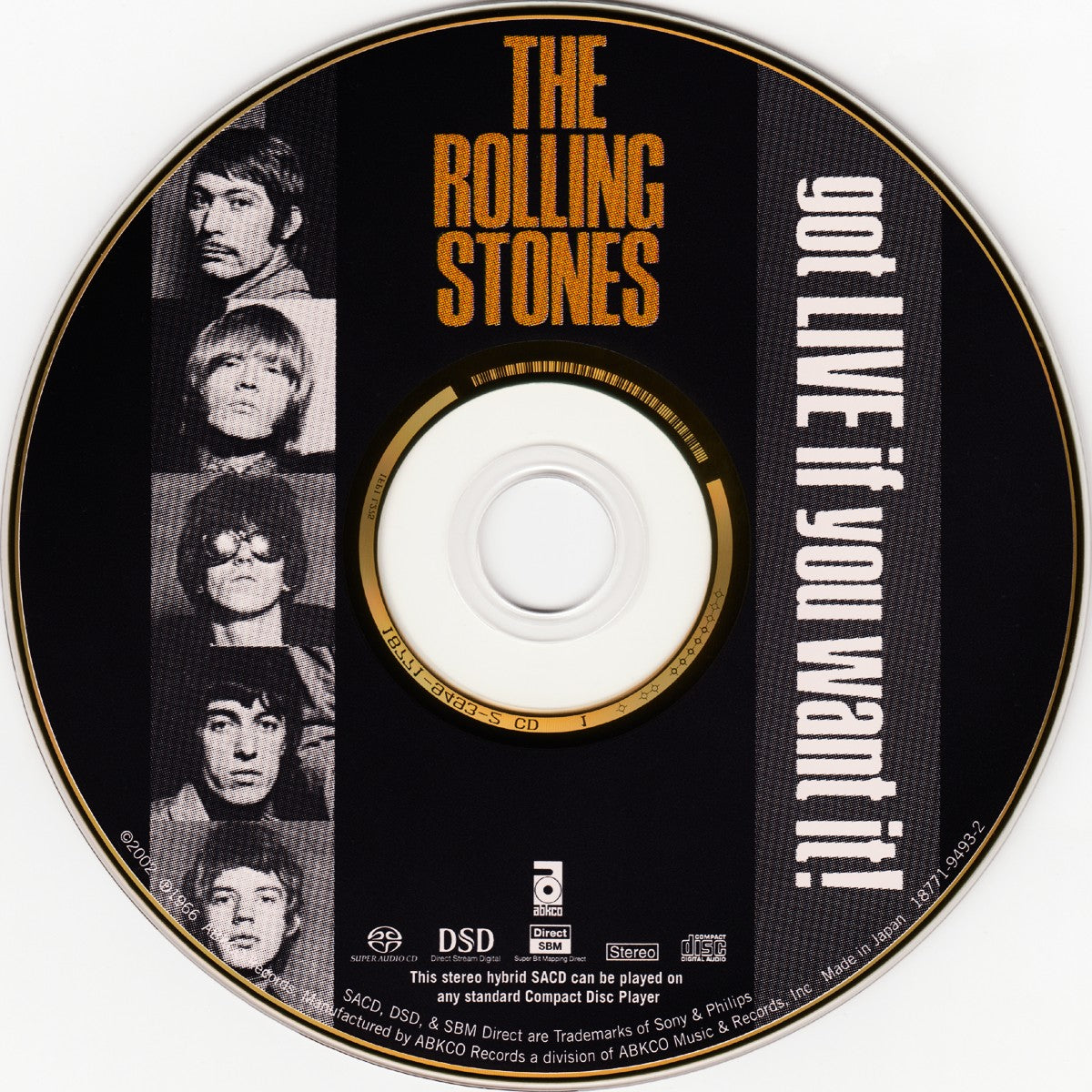 The Rolling Stones – Got Live If You Want It (CD) - Detail
