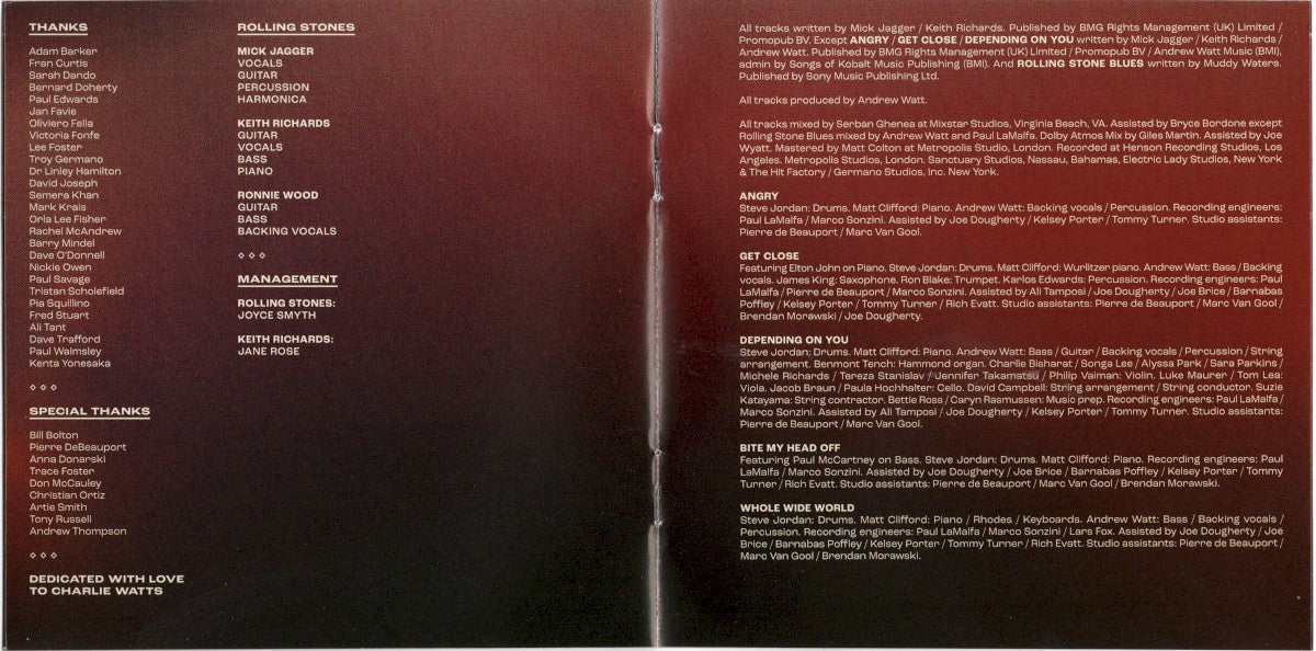 The Rolling Stones – Hackney Diamonds (CD) - Packaging