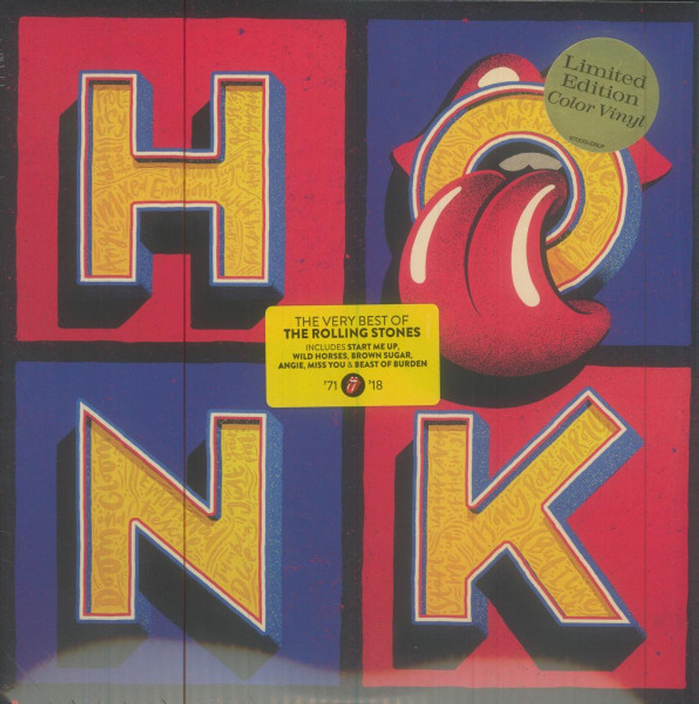 The Rolling Stones – Honk (2-LP Vinyl) - Back