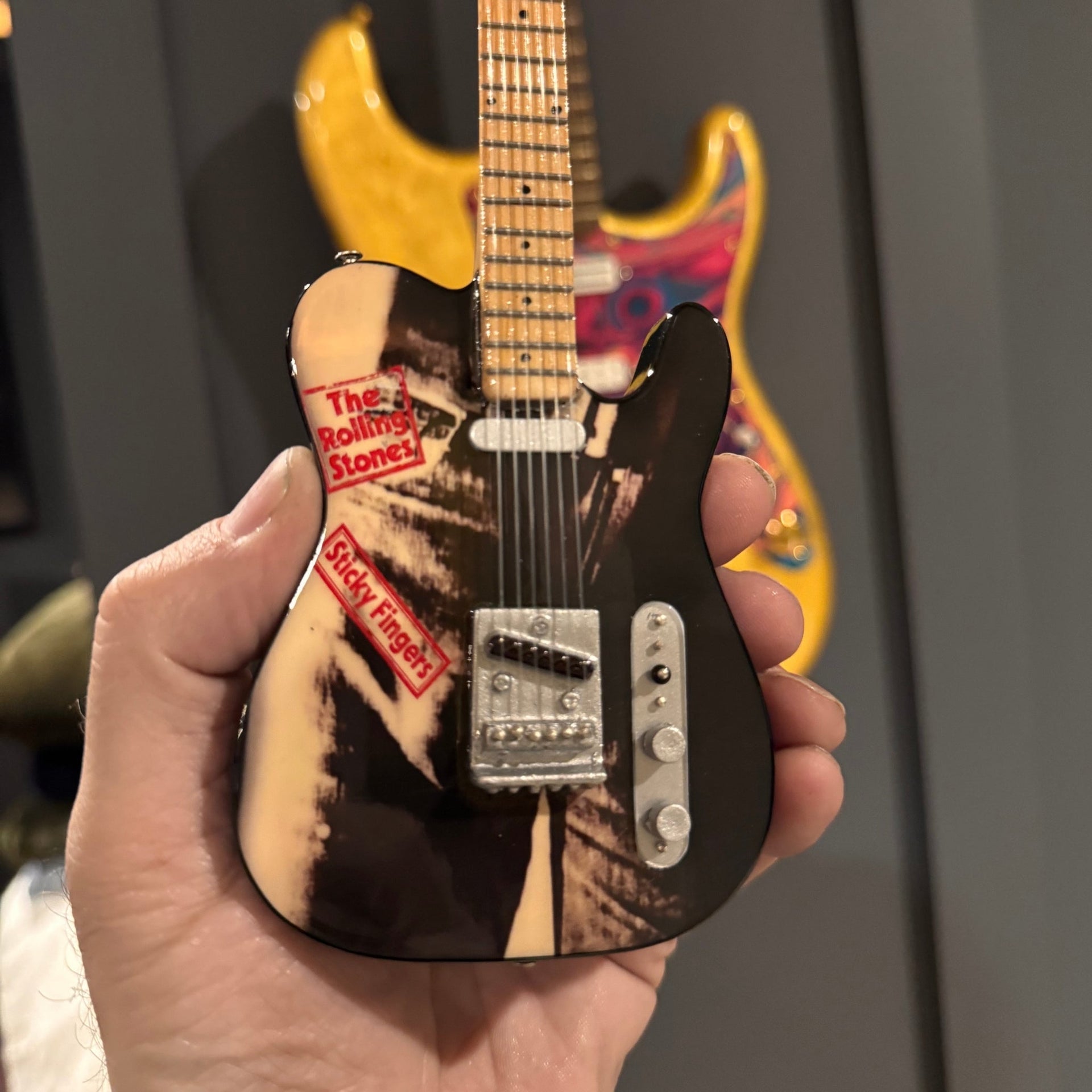 The Rolling Stones Icons Mini Guitar Set