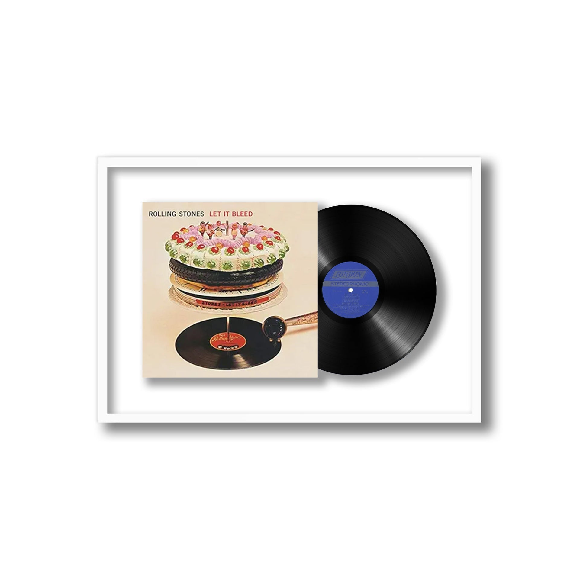 The Rolling Stones - Let It Bleed (Framed Vinyl)