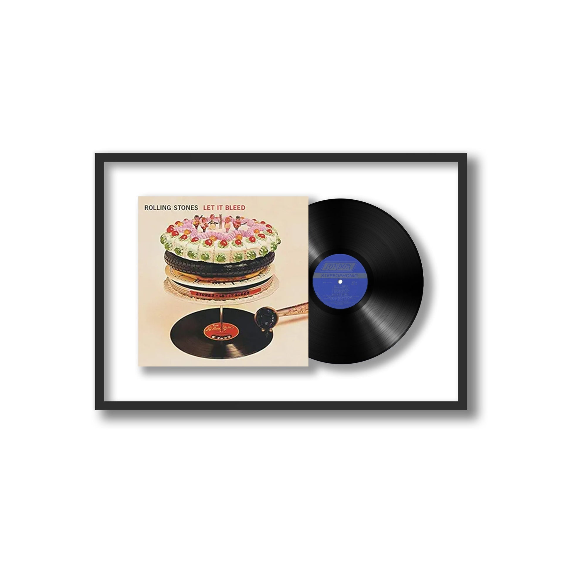 The Rolling Stones - Let It Bleed (Framed Vinyl)