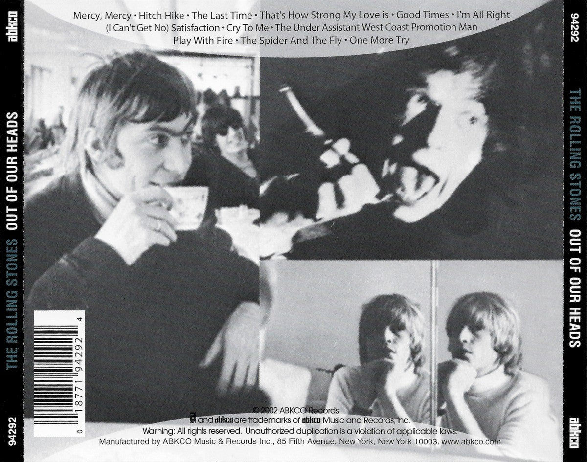 The Rolling Stones – Out of Our Heads (CD) - Detail