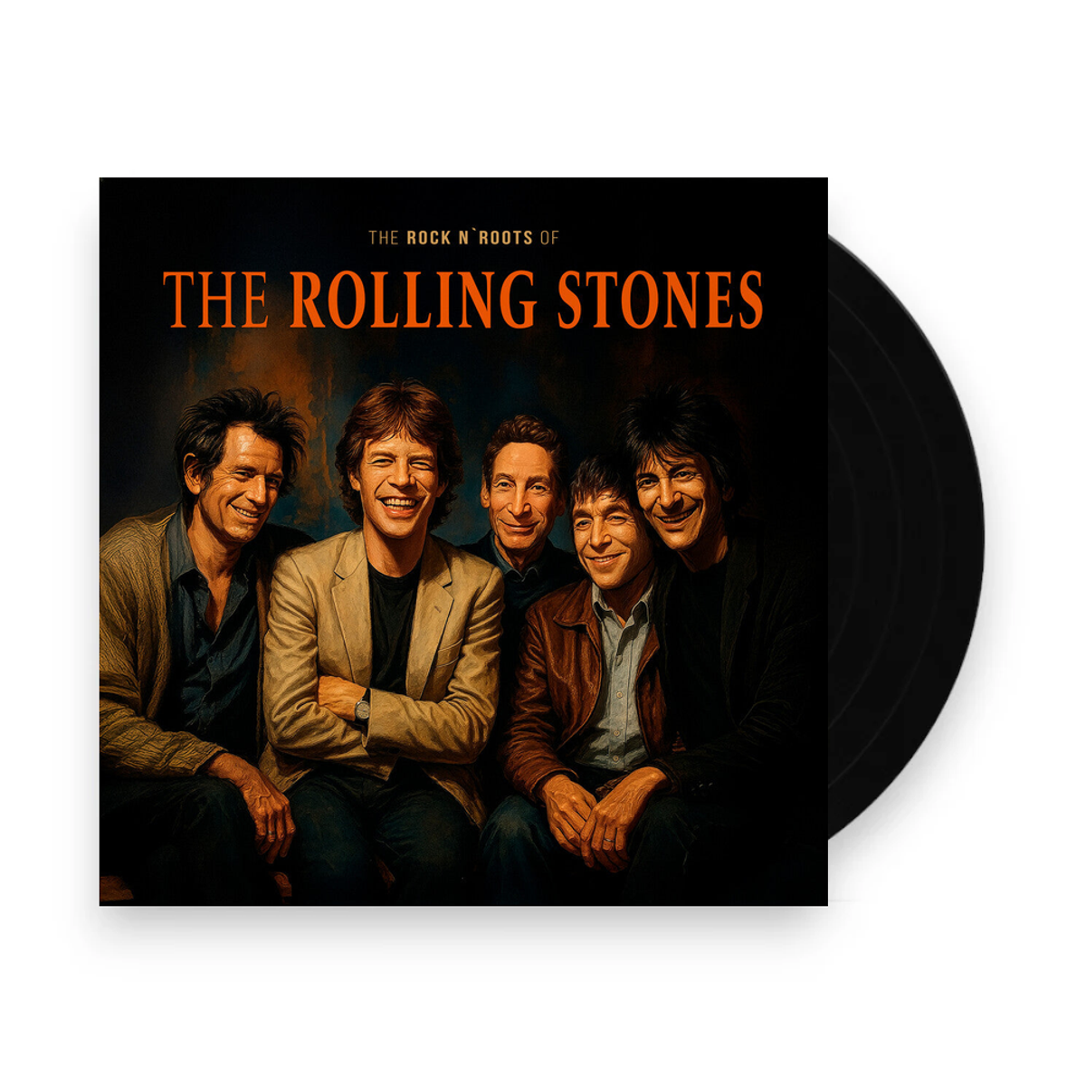 The Rolling Stones – Rock N Roots Of (Clear LP Vinyl) - Front