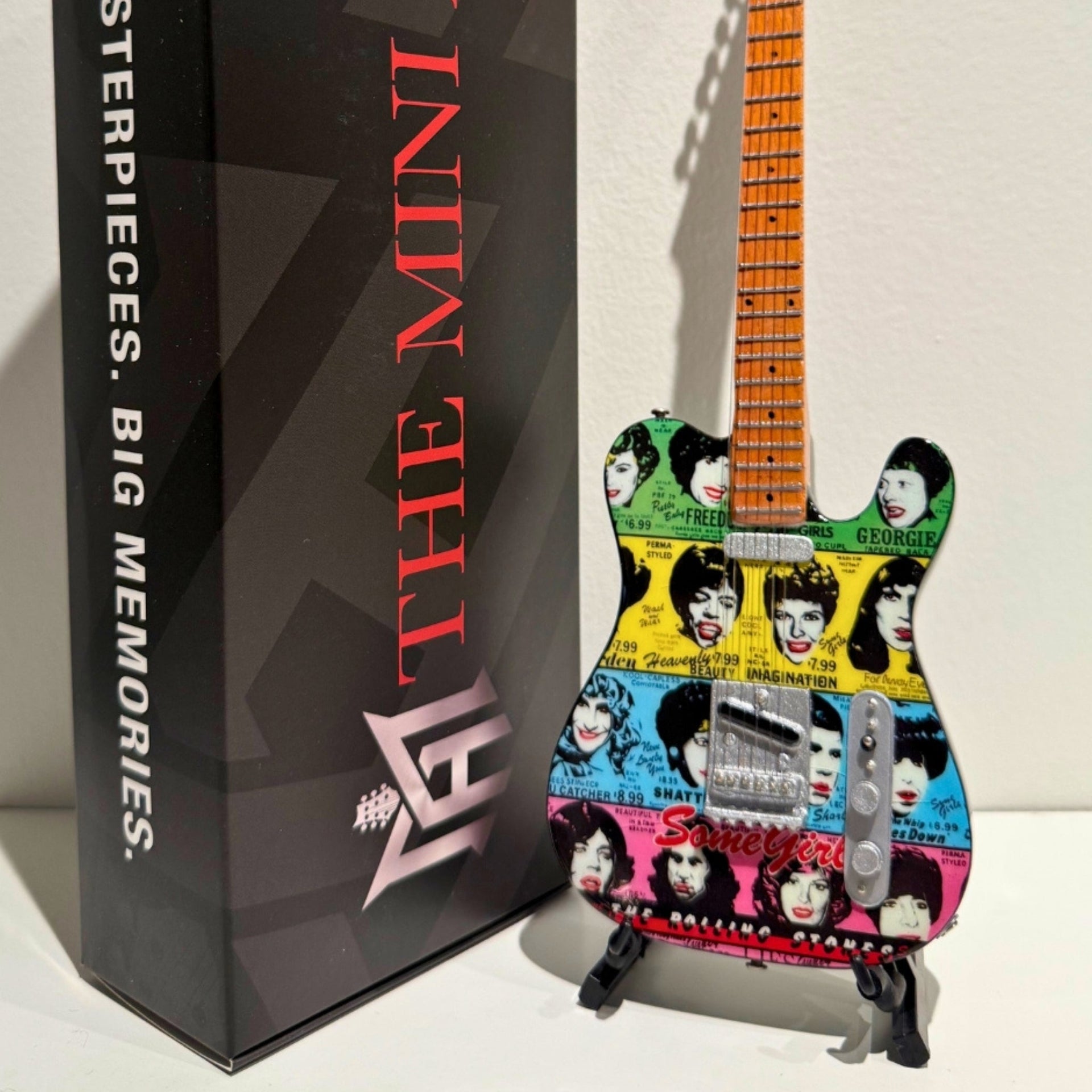 The Rolling Stones "Some Girls" Mini Guitar