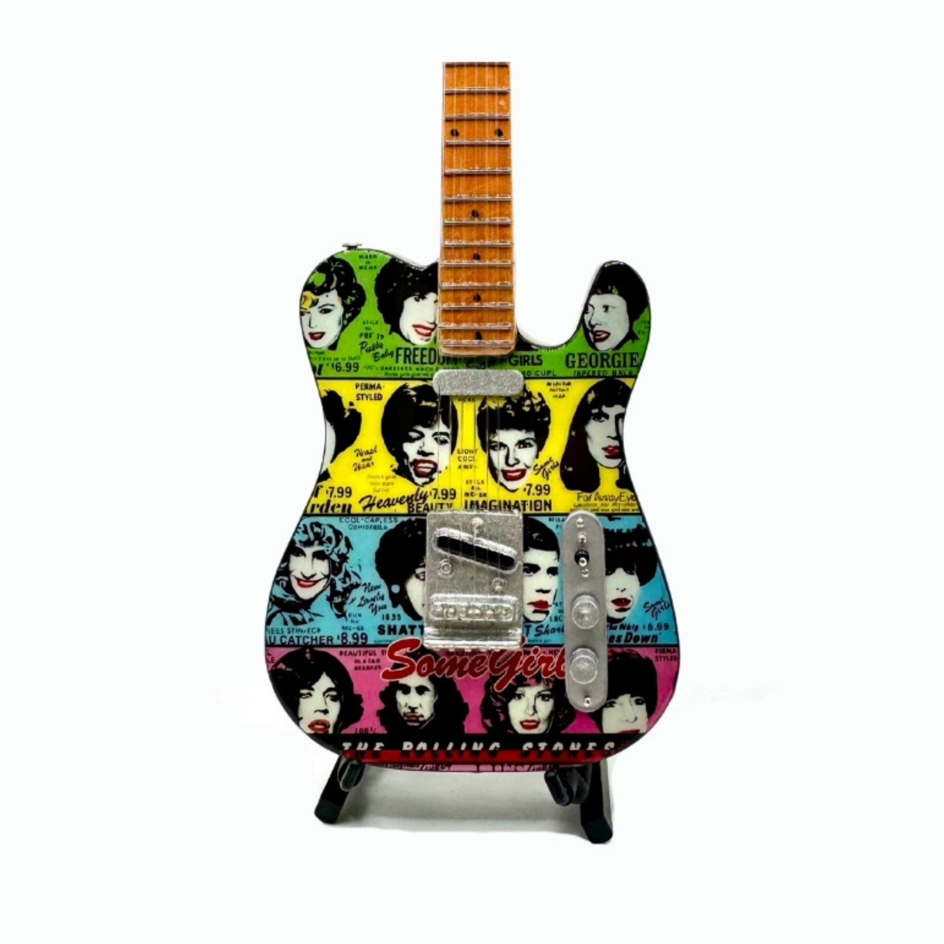 The Rolling Stones "Some Girls" Mini Guitar