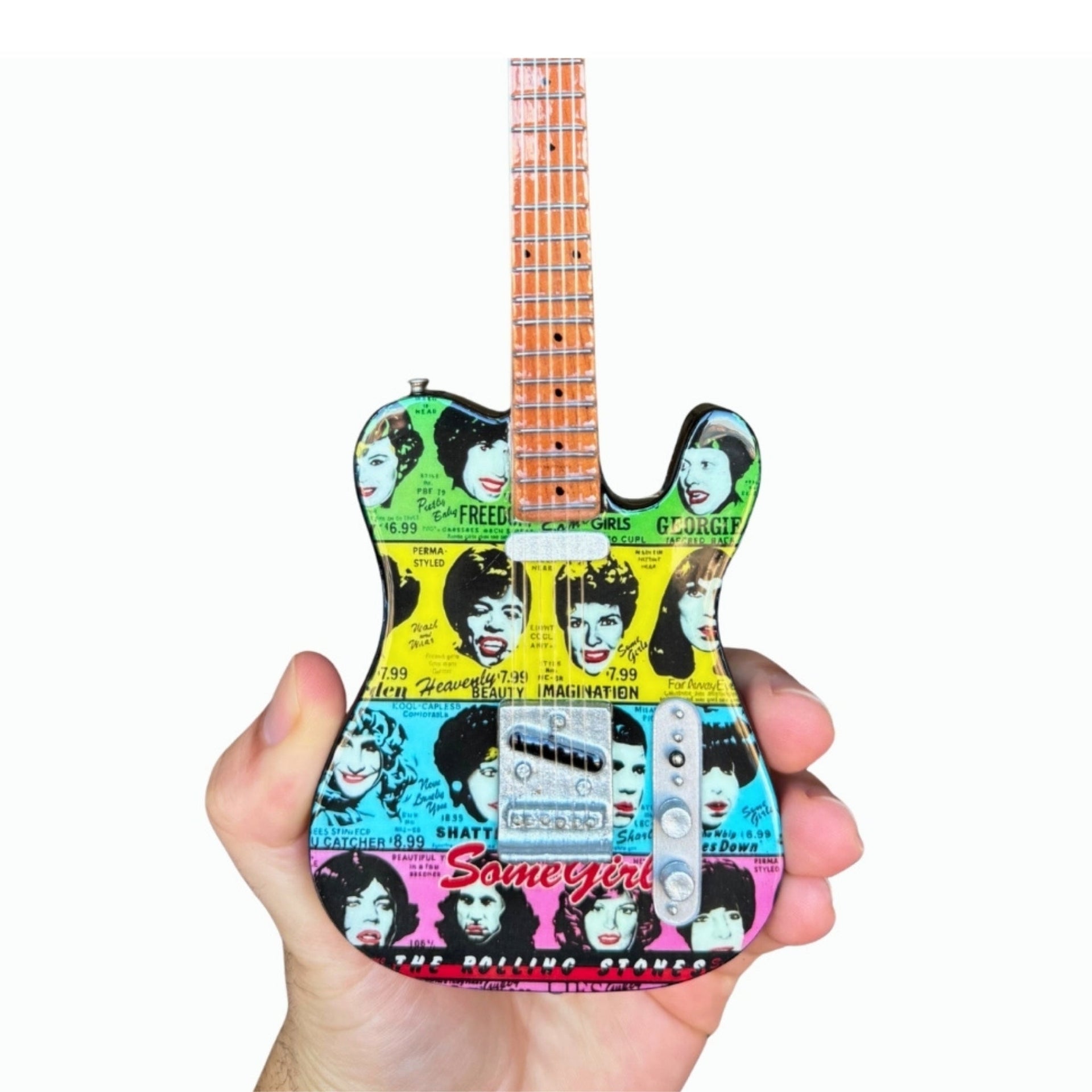 The Rolling Stones "Some Girls" Mini Guitar