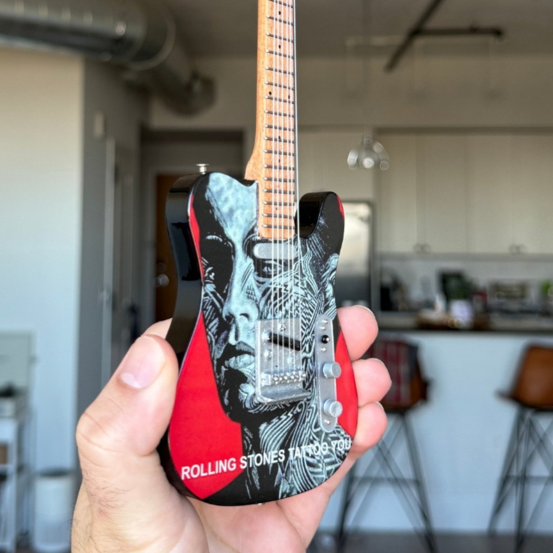 The Rolling Stones "Tattoo You" Mini Guitar