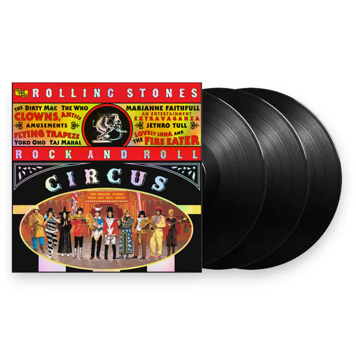 The Rolling Stones – The Rolling Stones Rock And Roll Circus (Limited Edition 3-LP Vinyl) - Back