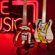 The Rolling Stones "Tongue and Lips" Mini Guitar